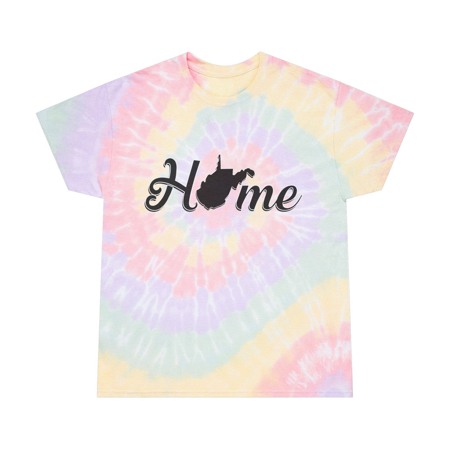 Spiral Tie-Dye Tee | West Virginia Home-Nicodemus Studios