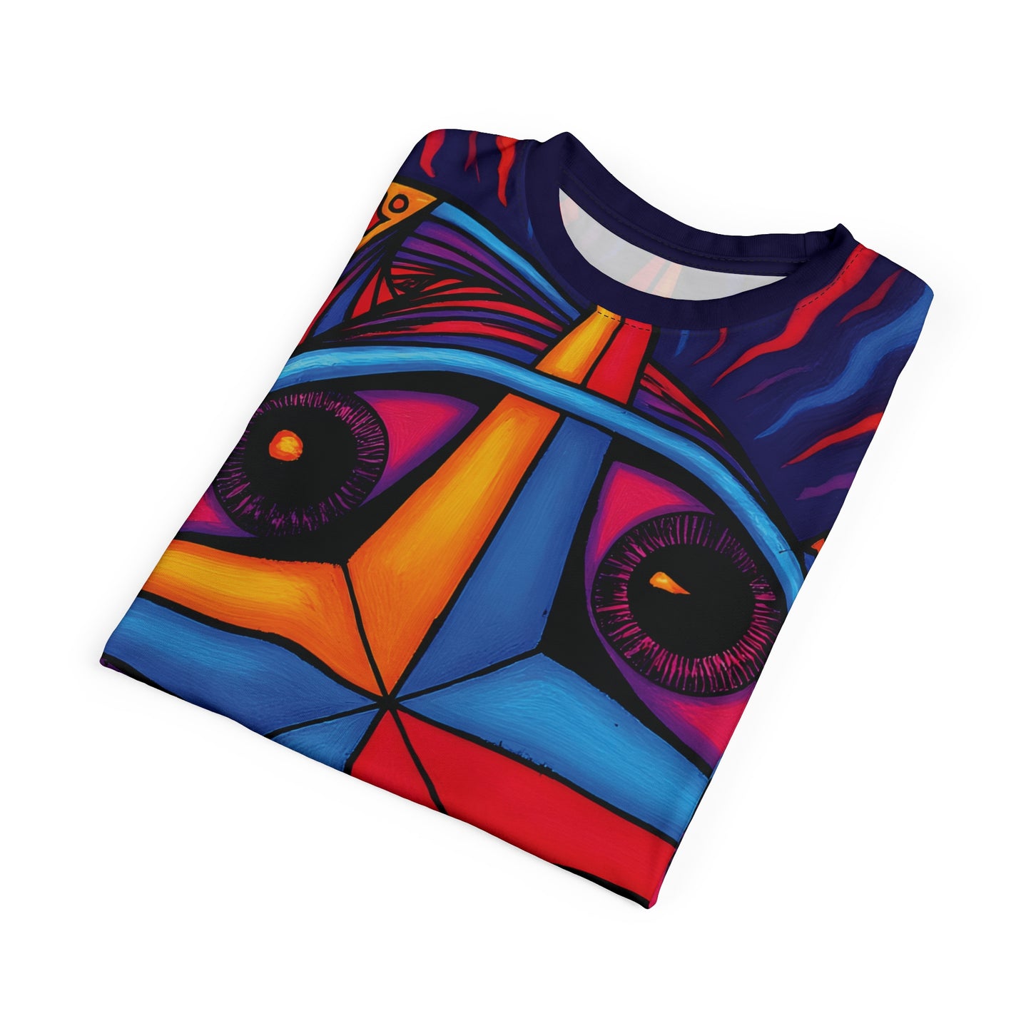 Unisex Art Print Graphic Tee Shirt | "Navigator" by Nicodemus Studios-Nicodemus Studios