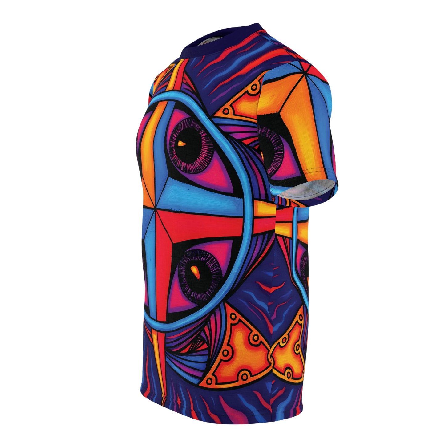 Unisex Art Print Graphic Tee Shirt | "Navigator" by Nicodemus Studios-Nicodemus Studios