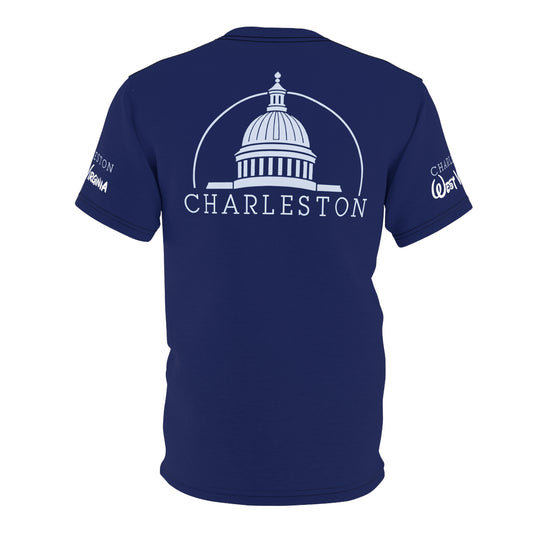 Unisex Art Print Graphic Tee Shirt | "Walt Virginia" by Nicodemus Studios-Nicodemus Studios