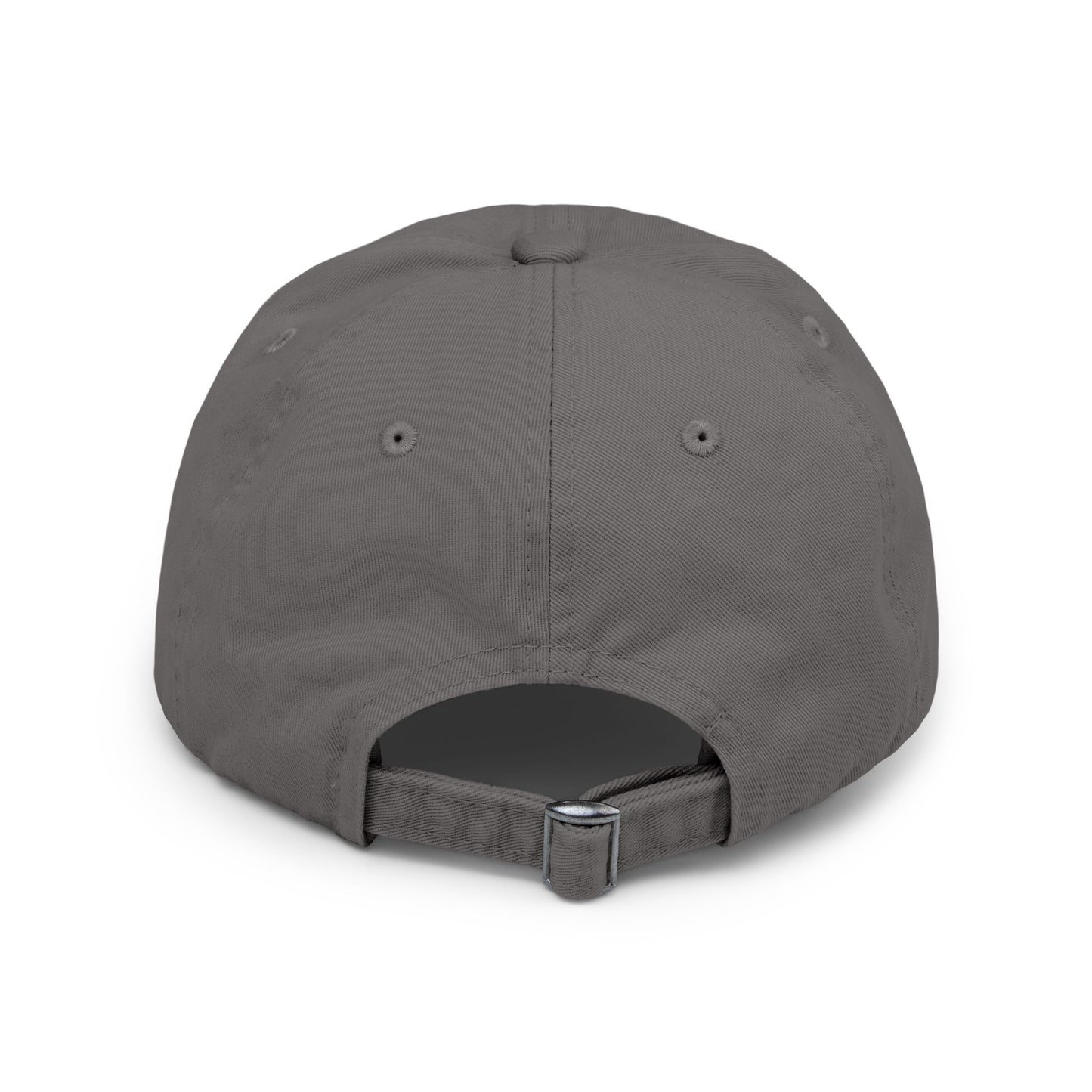 Unisex Distressed Cap | West Virginia Dandelion Design-Nicodemus Studios