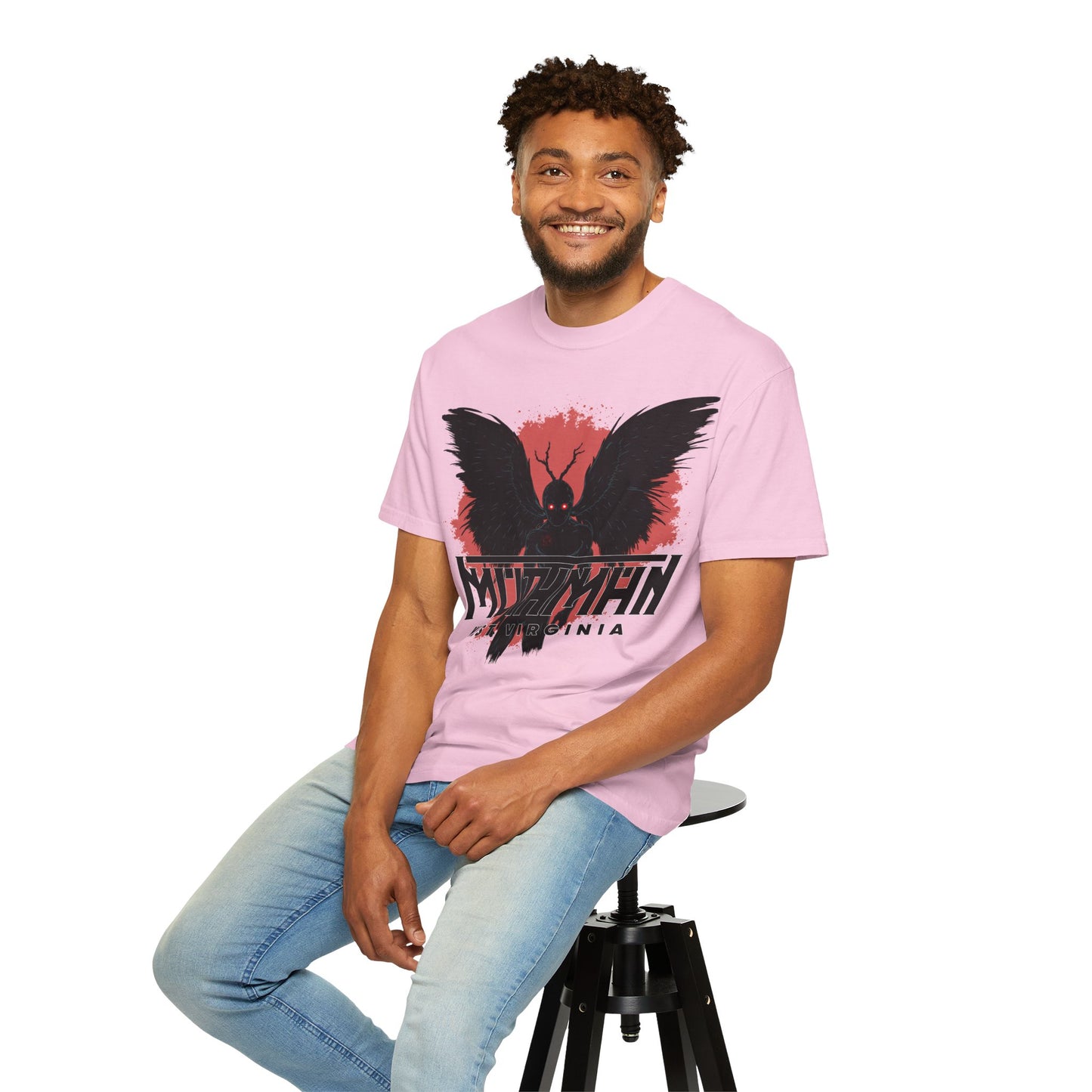 Unisex Garment-Dyed T-shirt | Mothman-Nicodemus Studios