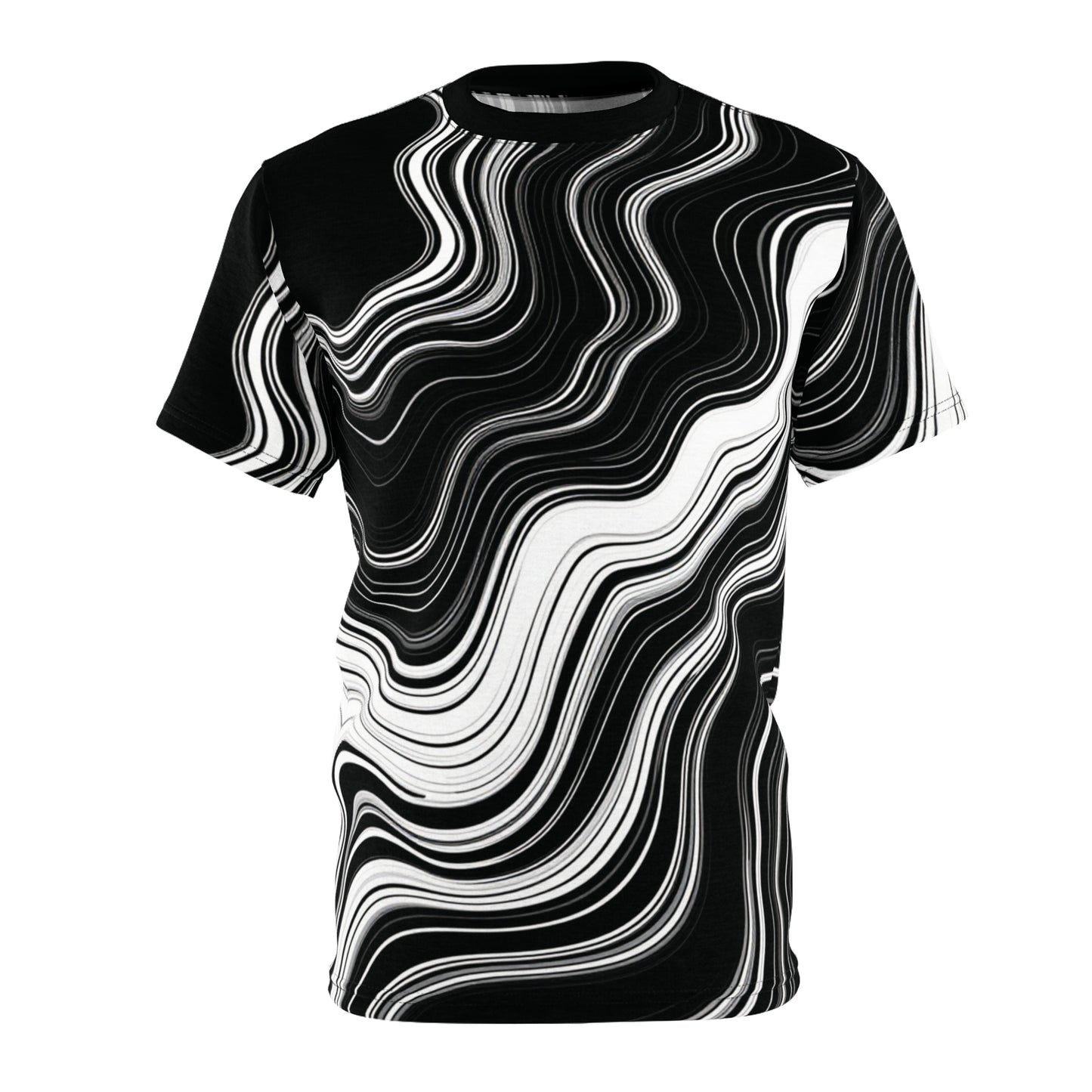 Unisex Graphic Tee Shirt | "Modern Stone"-Nicodemus Studios
