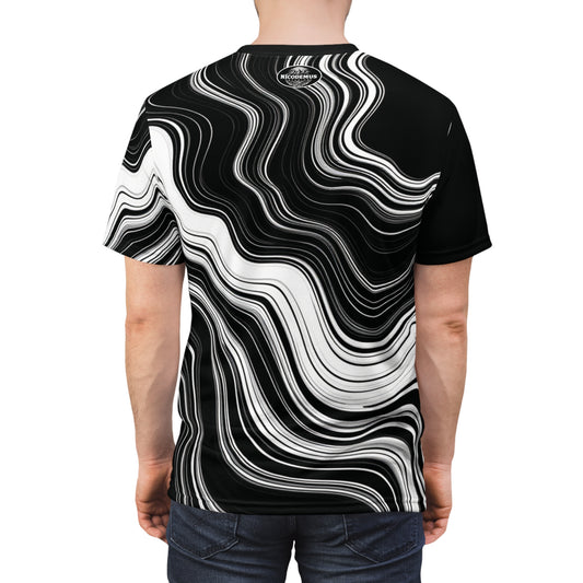Unisex Graphic Tee Shirt | "Modern Stone"-Nicodemus Studios
