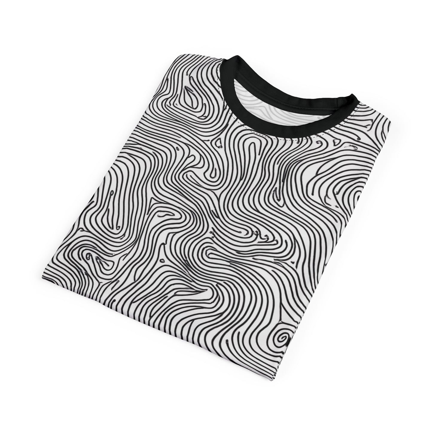 Unisex Graphic Tee Shirt | "Topographical"-Nicodemus Studios