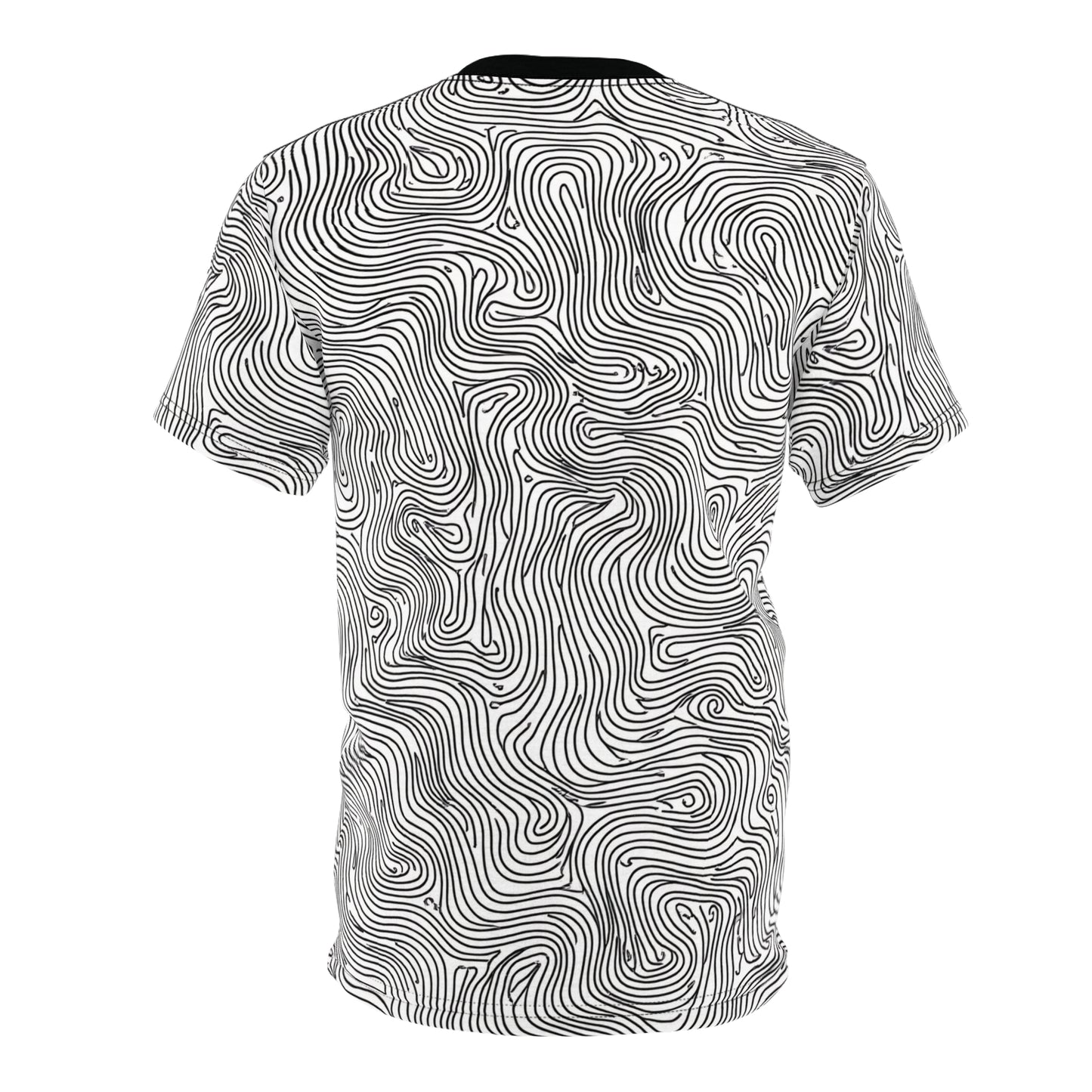 Unisex Graphic Tee Shirt | "Topographical"-Nicodemus Studios