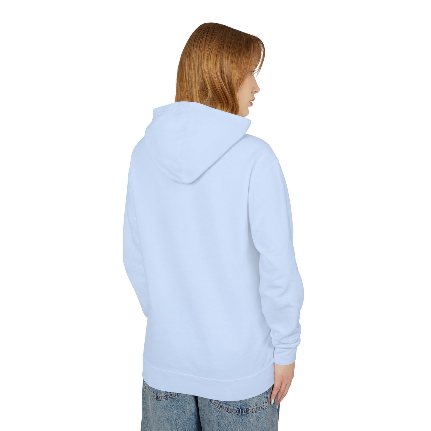 Unisex Lightweight Hooded Sweatshirt | "West By God Virginia" by Nicodemus Studios-Nicodemus Studios