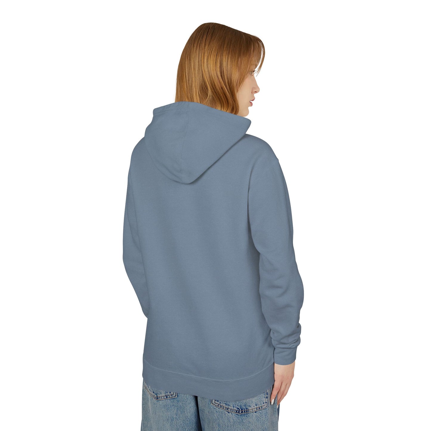 Unisex Lightweight Hooded Sweatshirt | "West By God Virginia" by Nicodemus Studios-Nicodemus Studios