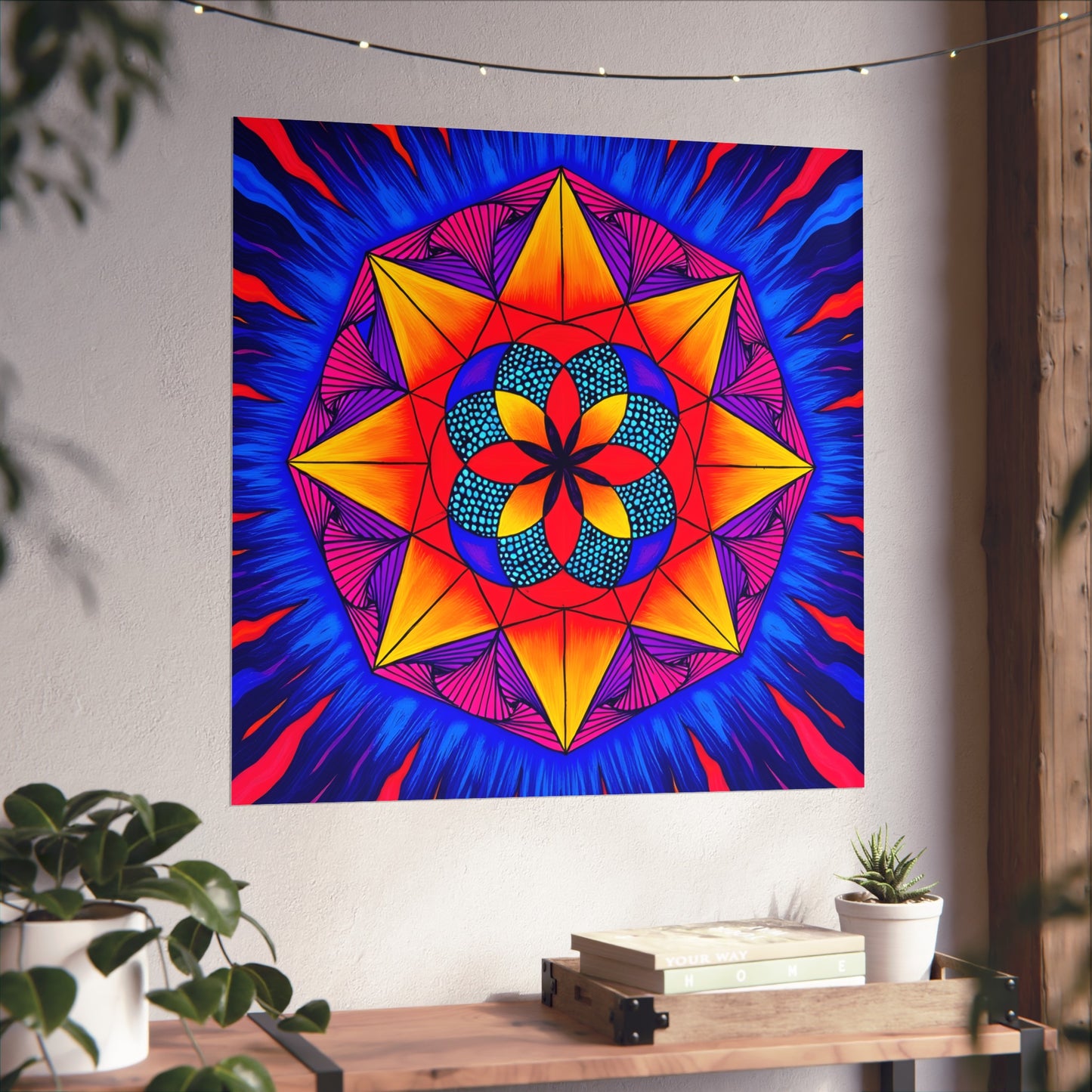Vibrant Fine Art Matte Poster Print | "Life from Estar" by Nicodemus Studios-Nicodemus Studios