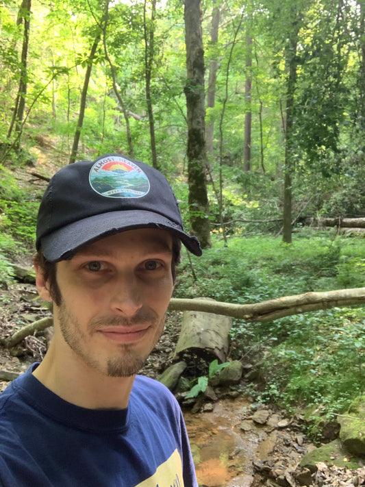 Vintage Dad Style Hat | "Almost Heaven West Virginia"-Nicodemus Studios