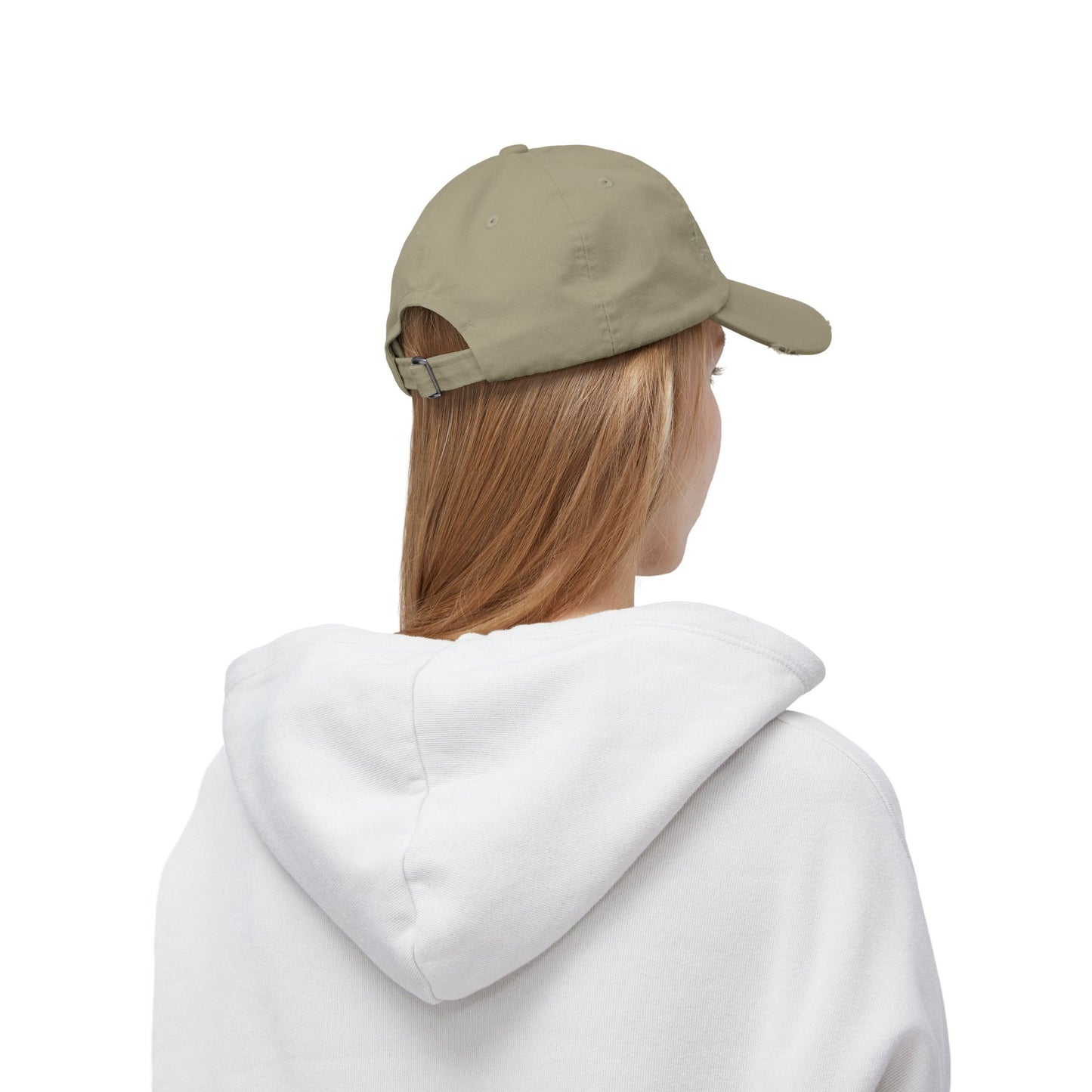 West Virginia Dandelion Design Unisex Distressed Cap
