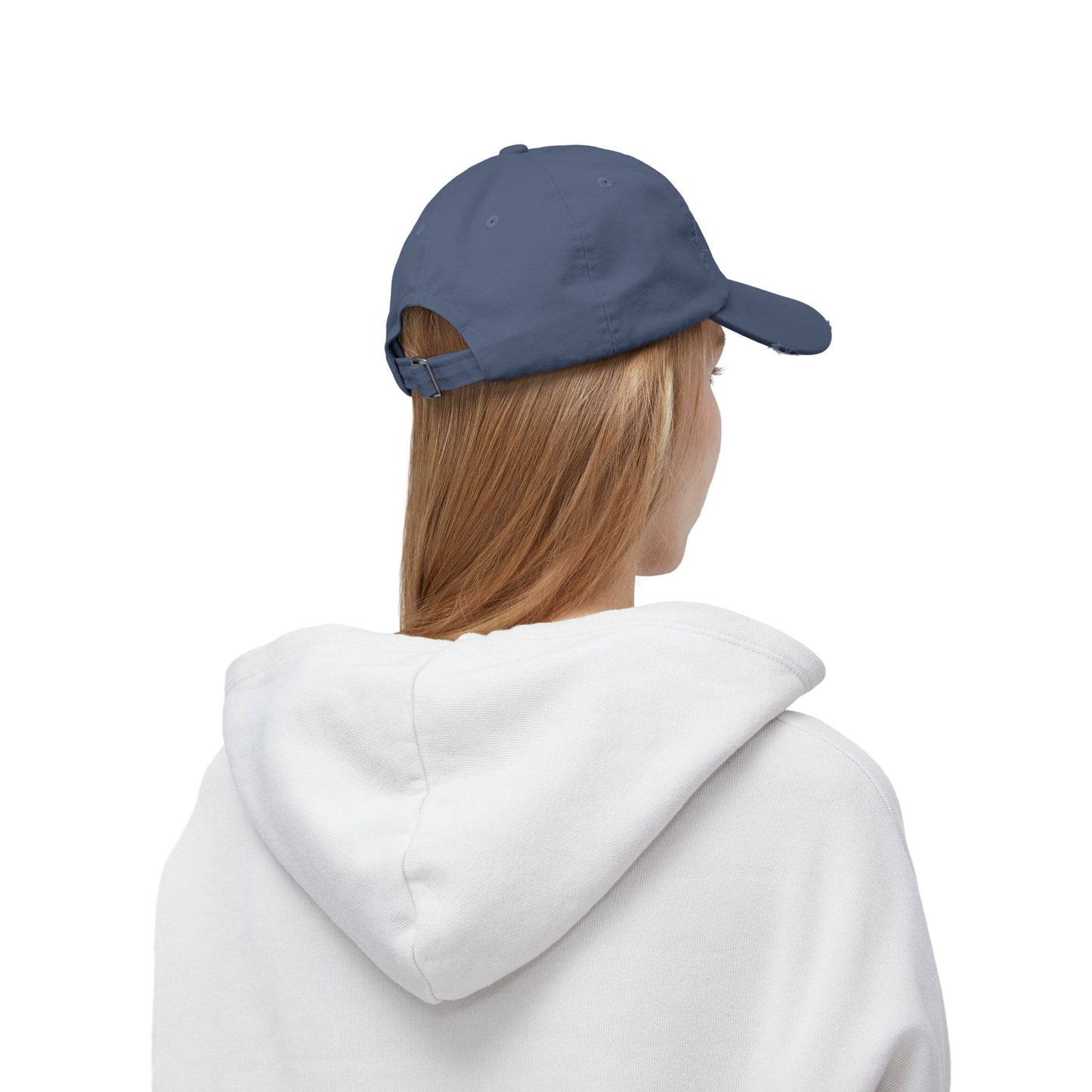 West Virginia Dandelion Design Unisex Distressed Cap