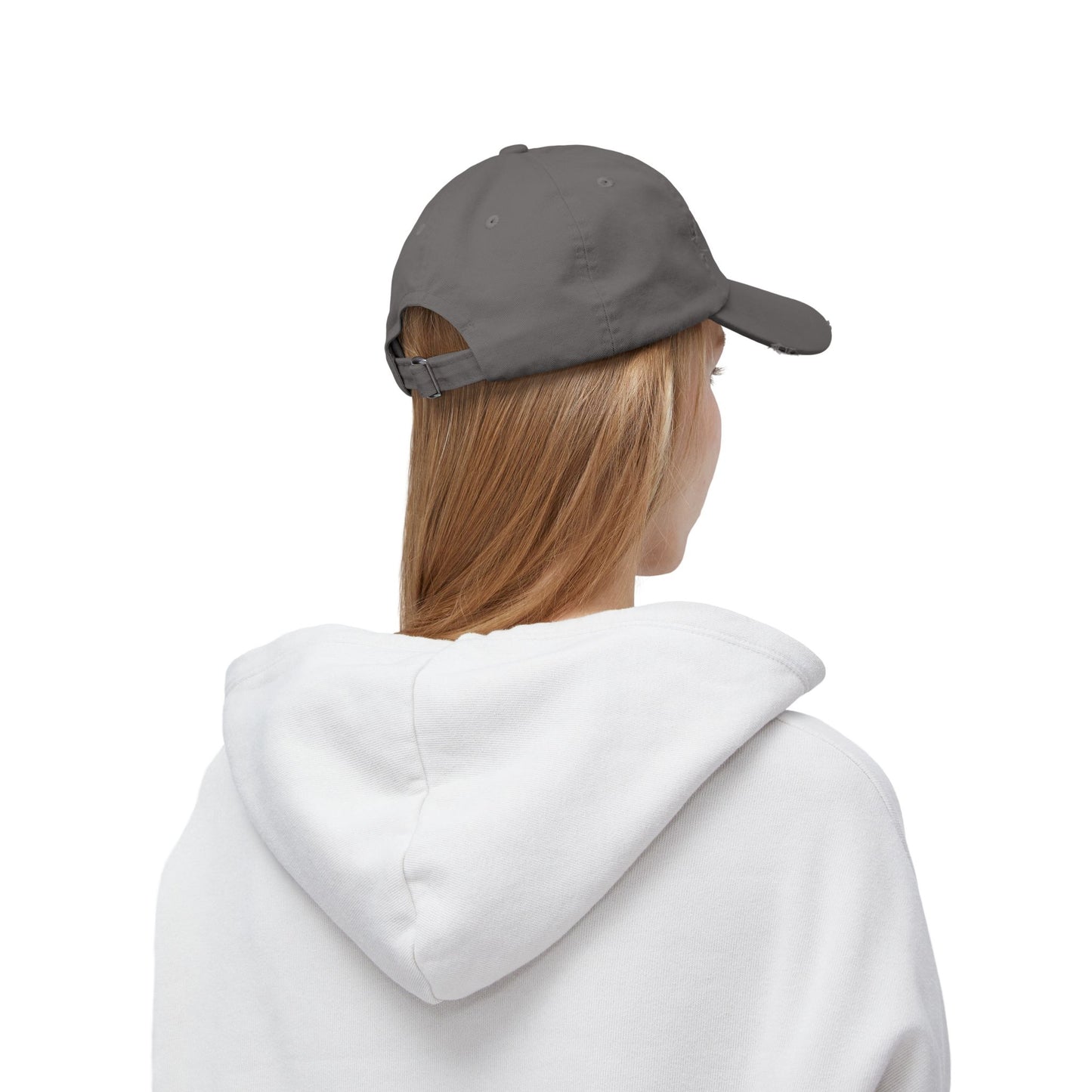 West Virginia Dandelion Design Unisex Distressed Cap