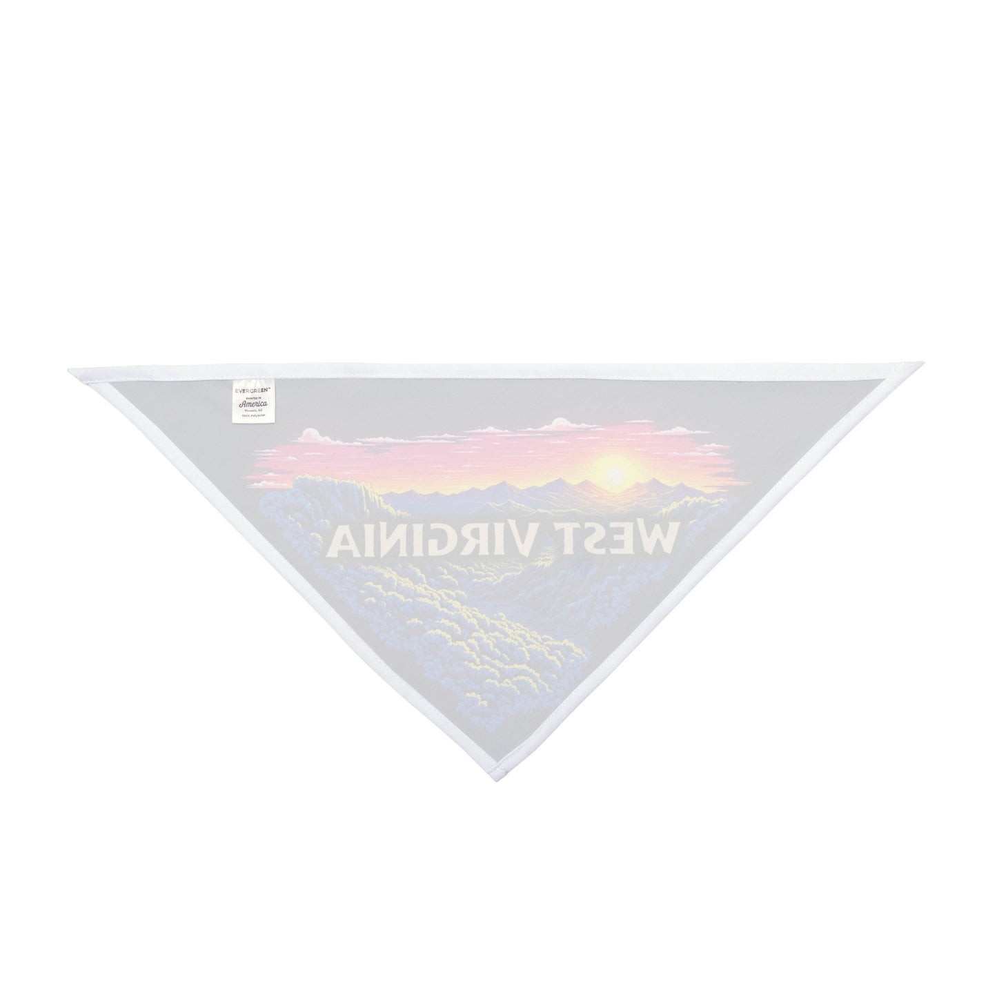 West Virginia Sunrise Pet Bandana Pets