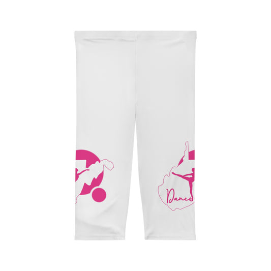 Women's Capri Leggings | WV Dance Script 01-Nicodemus Studios