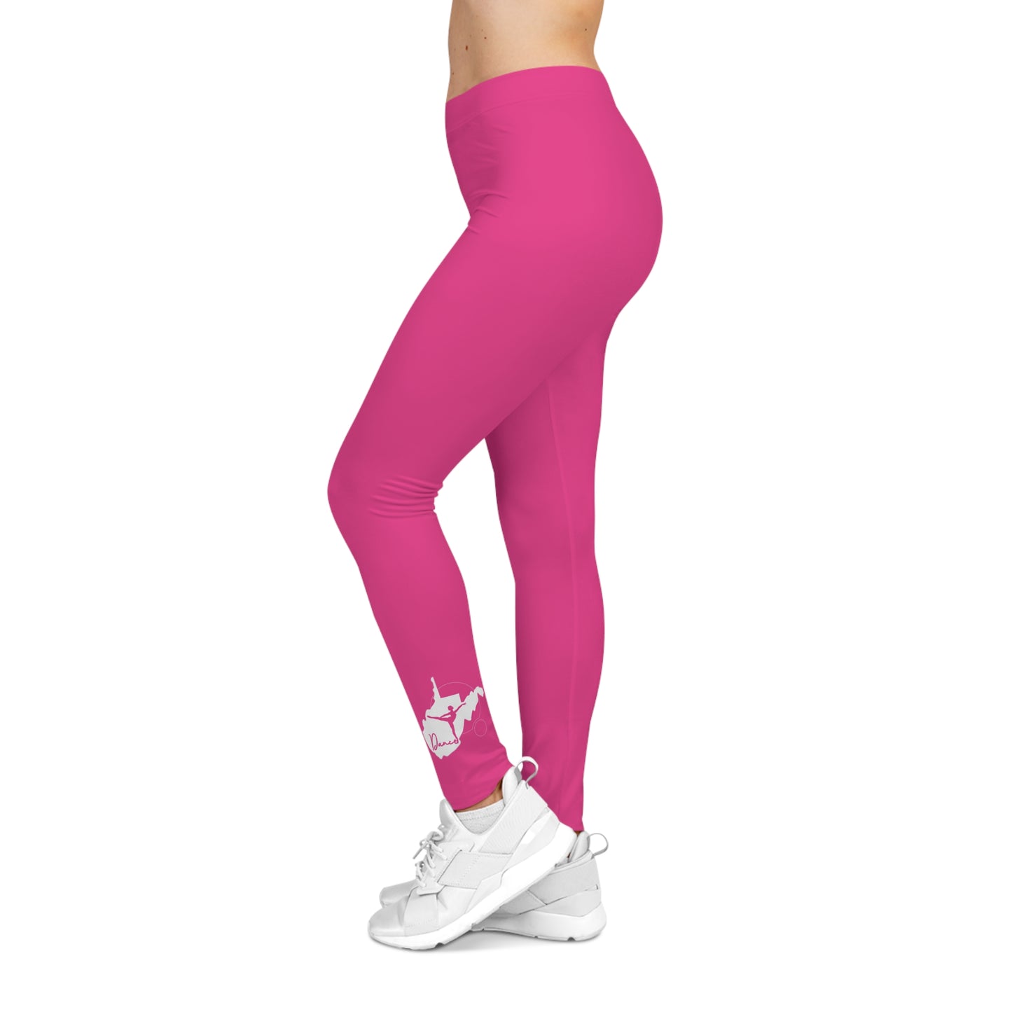 Women's Dance Leggings | WV Dance Script 01-Nicodemus Studios