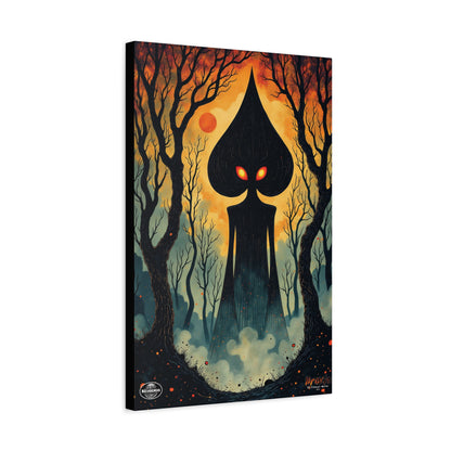 Canvas Wall Art | Braxie The Flatwoods Monster