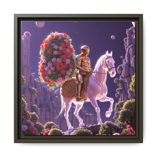 Framed Canvas Artprint | Petalborne Reveries 02 by Nicodemus Studios