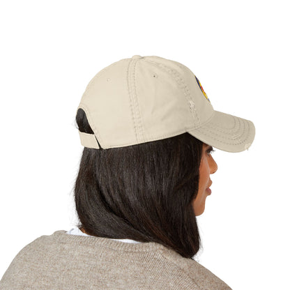 Embroidered Distressed Dad Hat | West Virginia Home-Nicodemus Studios