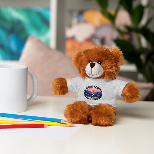 Stuffed Animals with Tee-Ash-Bear-8"-Nicodemus Studios