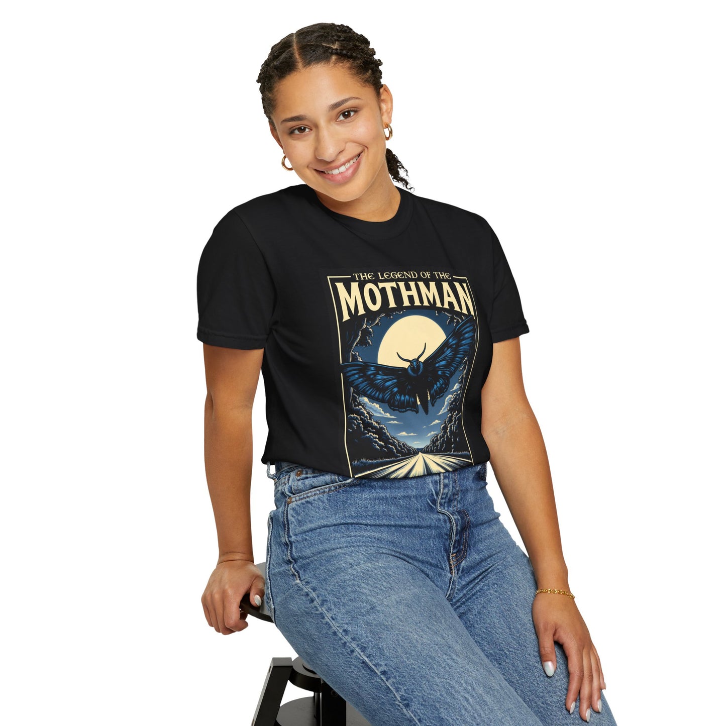 Cryptid T-Shirt | The Legend of The Mothman Vintage Style Design