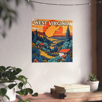 Fine Art Poster | West Virginia "Golden Summer"