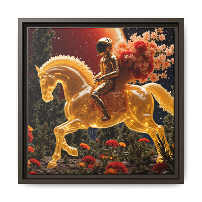 Framed Canvas Artprint | Petalborne Reveries 01 by Nicodemus Studios