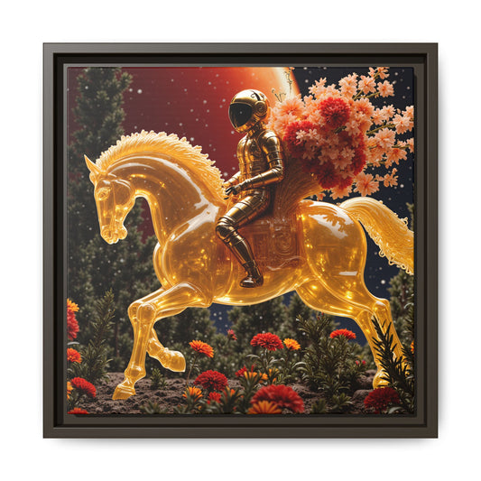 Framed Canvas Artprint | Petalborne Reveries 01 by Nicodemus Studios