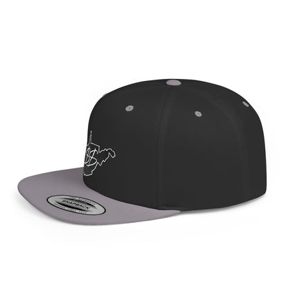 Flat Bill Snapback Hat | $$ WV