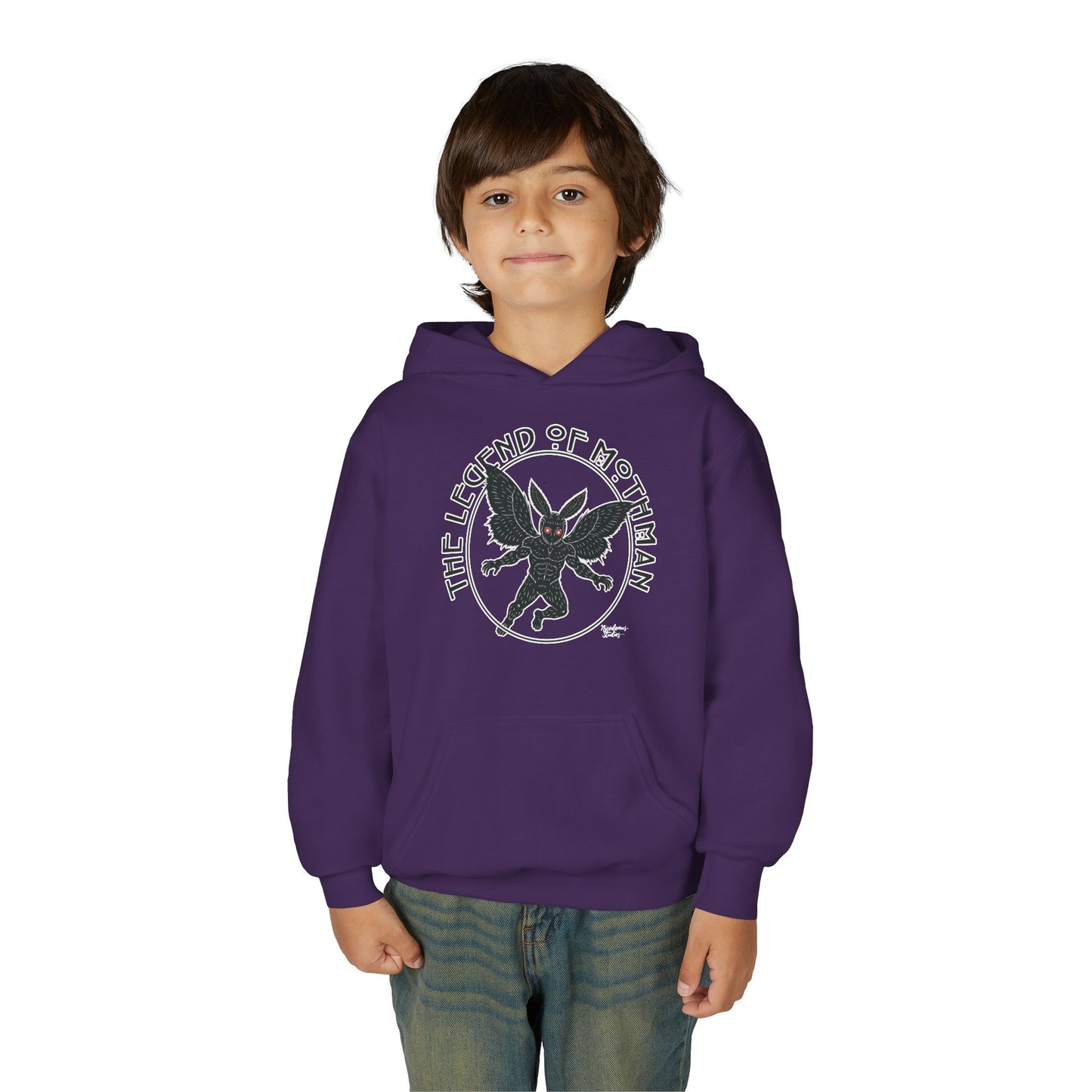 Cozy Youth Hoodie | Legend of Mothman