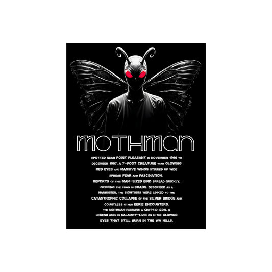 Art Poster | Mothman with backstory