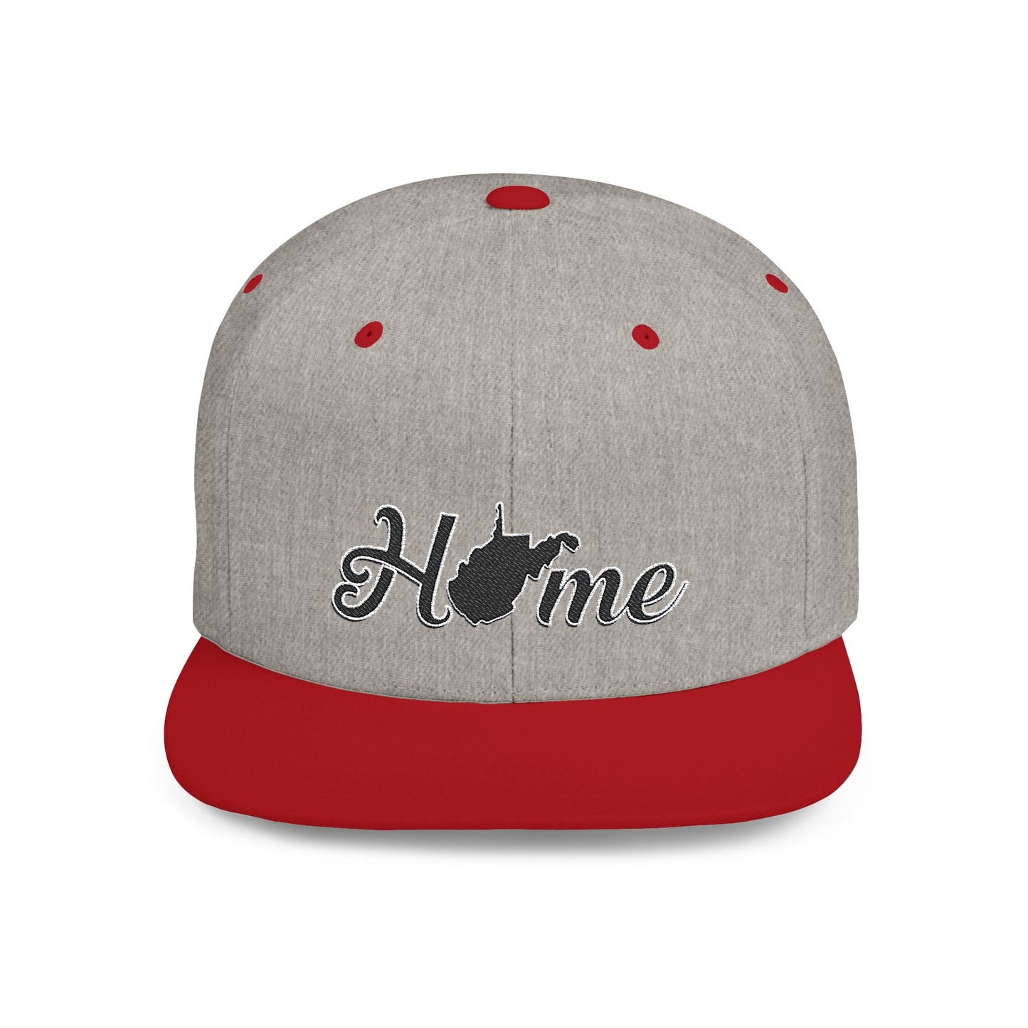 Flat Bill Snapback Hat | Home WV