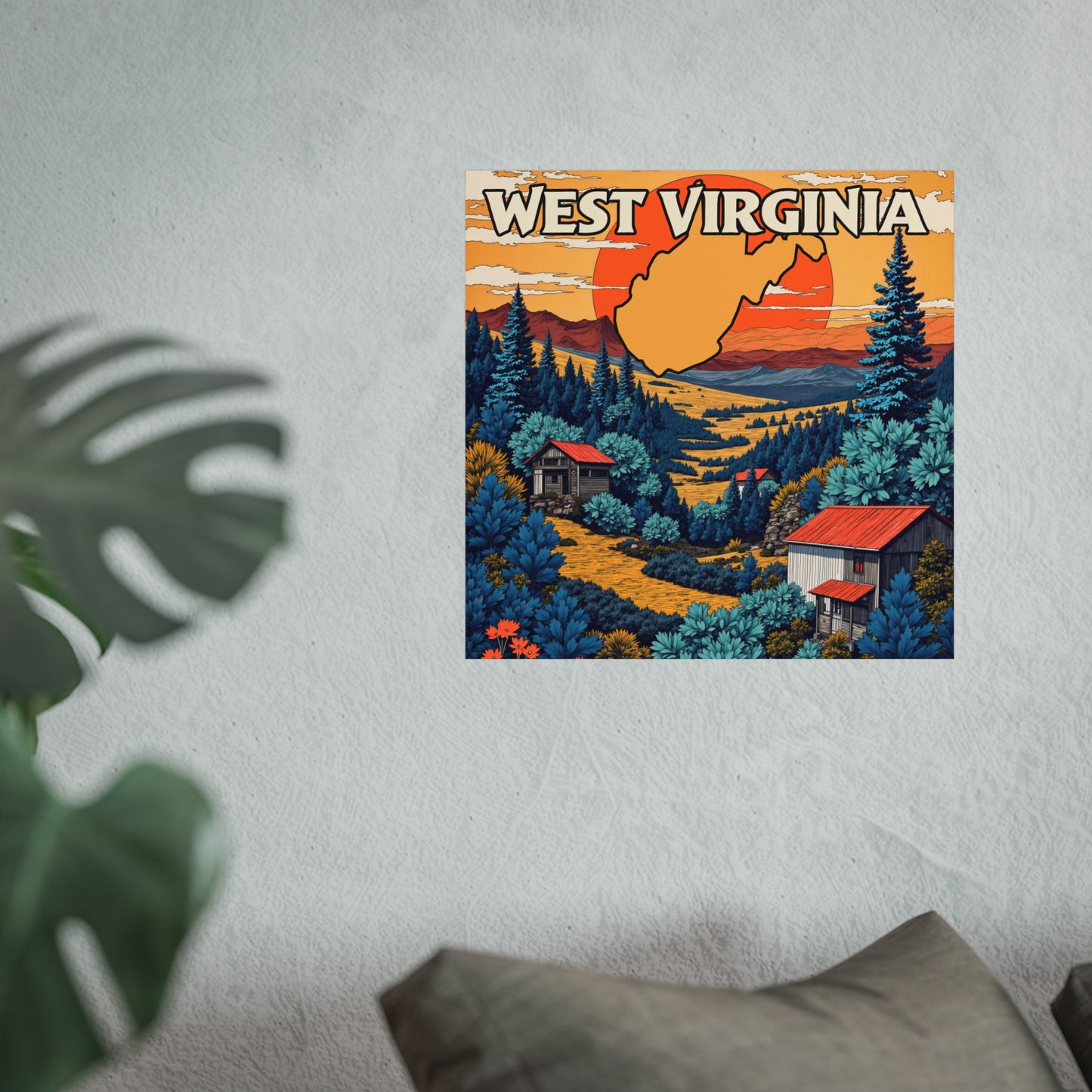 Fine Art Poster | West Virginia "Golden Summer"