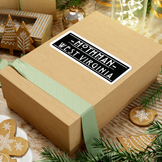 Kiss-Cut Stickers | Mothman West Virginia Graphic