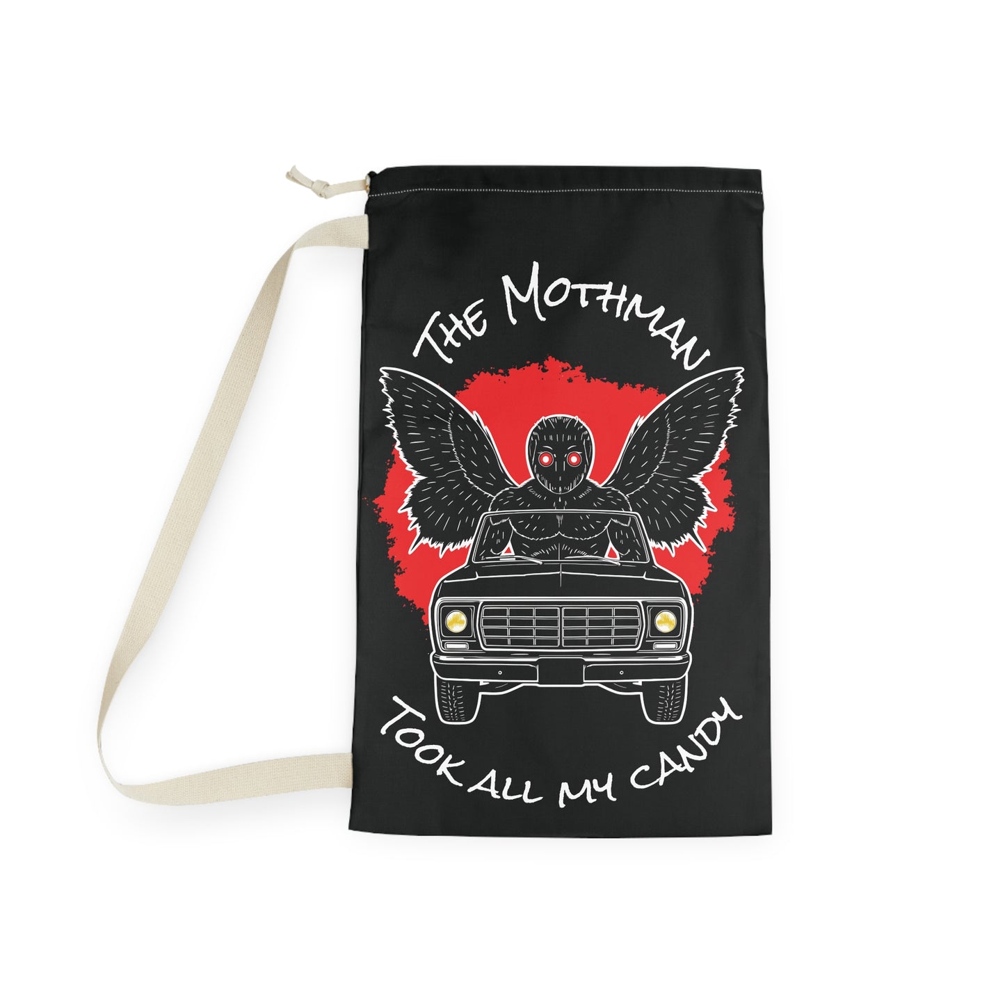 Trick-of-Treat Shoulder Tote Bag - Mothman Took My Candy