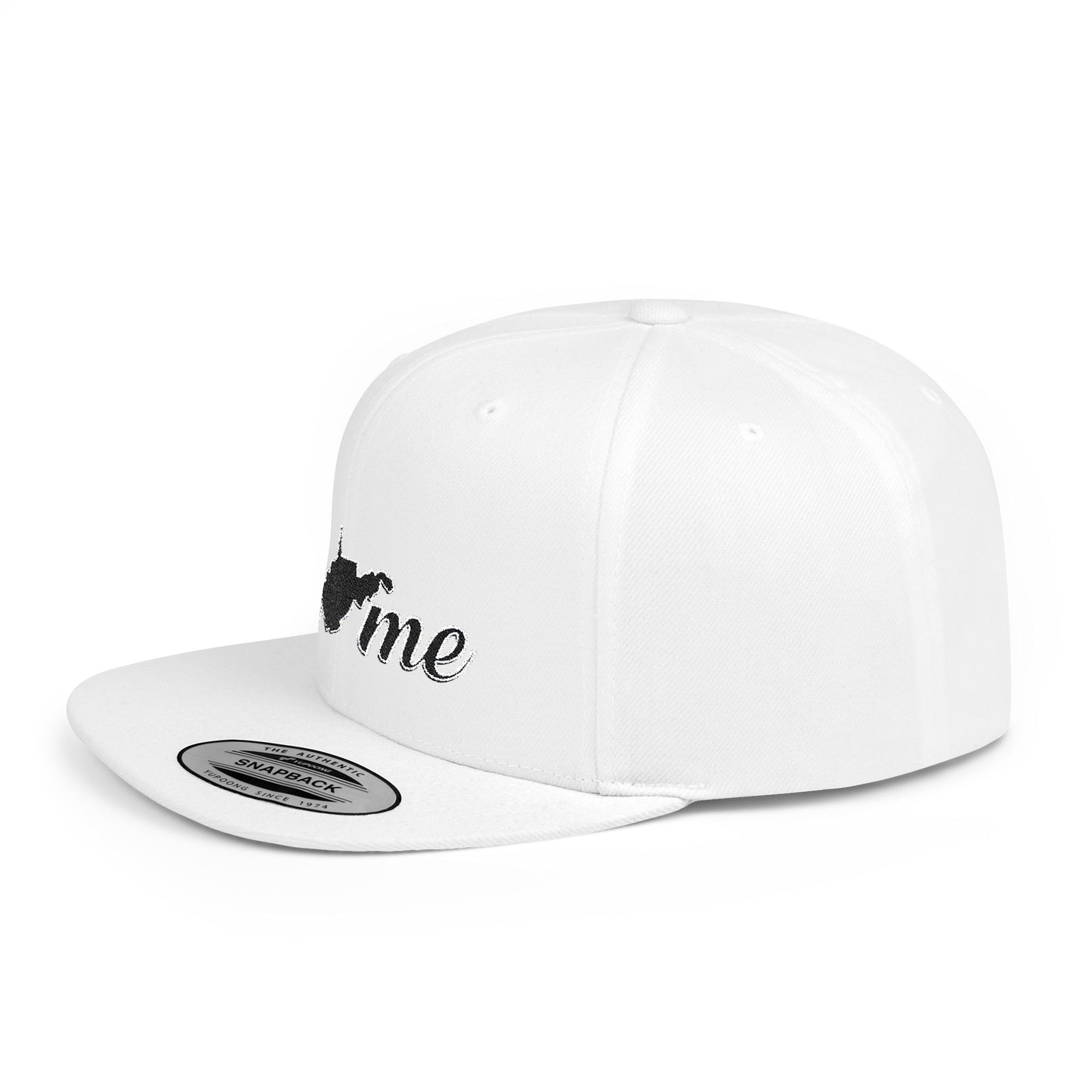 Flat Bill Snapback Hat | Home WV
