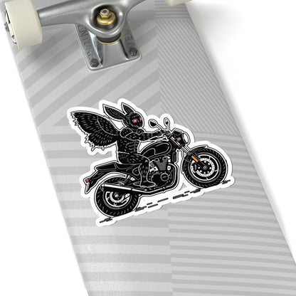 Kiss-Cut Stickers | Biker Mothman