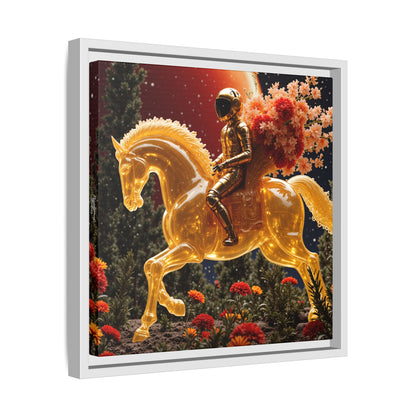 Framed Canvas Artprint | Petalborne Reveries 01 by Nicodemus Studios