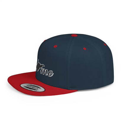 Flat Bill Snapback Hat | Home WV