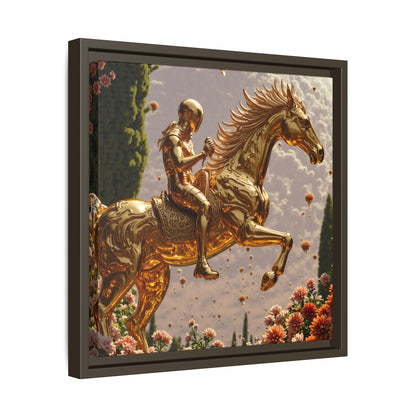 Framed Canvas Artprint | Petalborne Reveries 03 by Nicodemus Studios