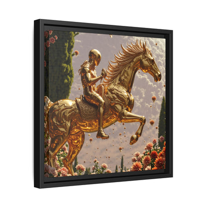 Framed Canvas Artprint | Petalborne Reveries 03 by Nicodemus Studios