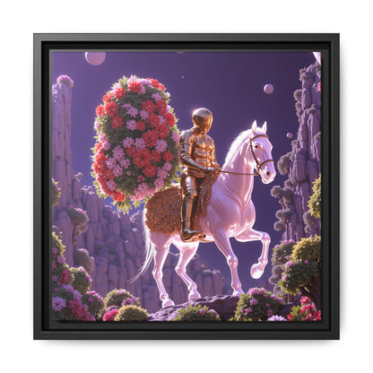 Framed Canvas Artprint | Petalborne Reveries 02 by Nicodemus Studios