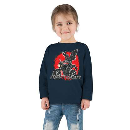 Toddler Long Sleeve Tee |  Mothman Biker
