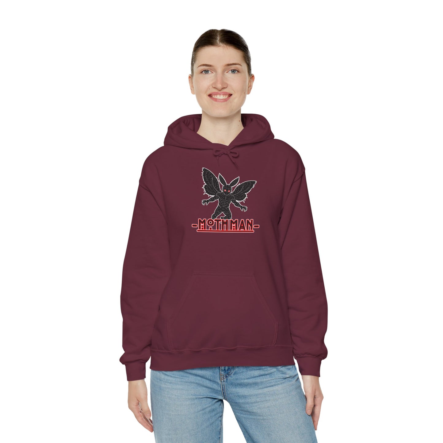 Cozy Unisex Hoodie Sweatshirt | Legend of Mothman