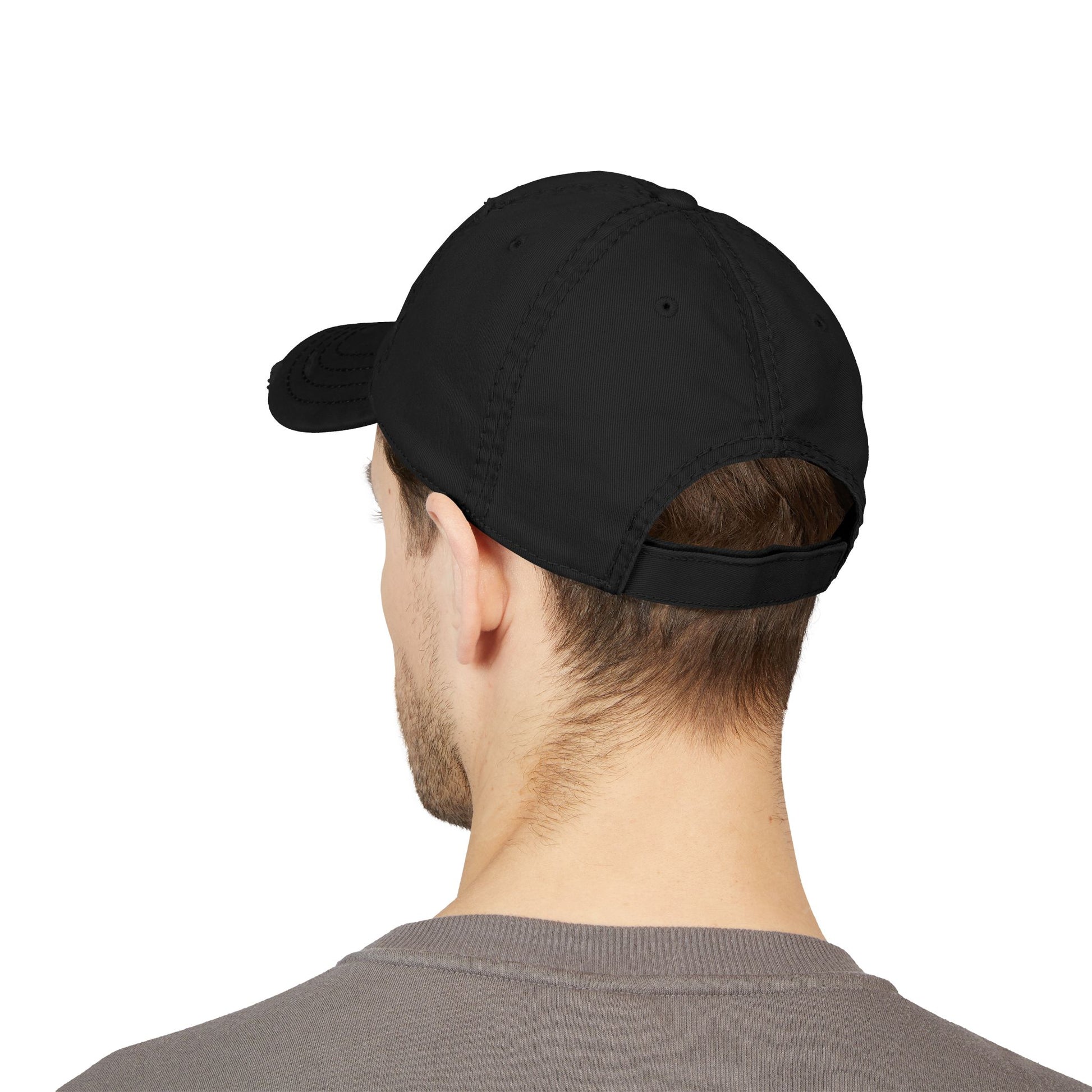 Embroidered Distressed Dad Hat | West Virginia Home-Nicodemus Studios