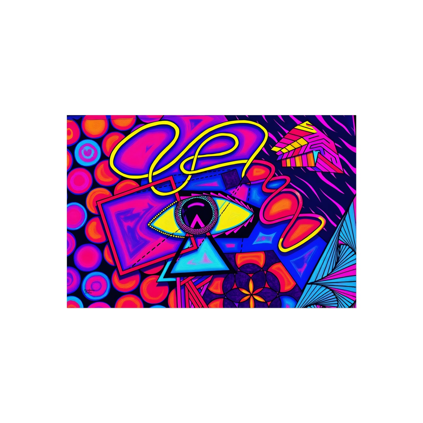 Fine Art Matte Poster Print | "Vigilance"