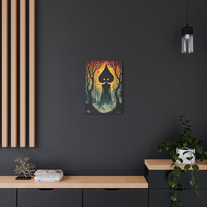 Canvas Wall Art | Braxie The Flatwoods Monster