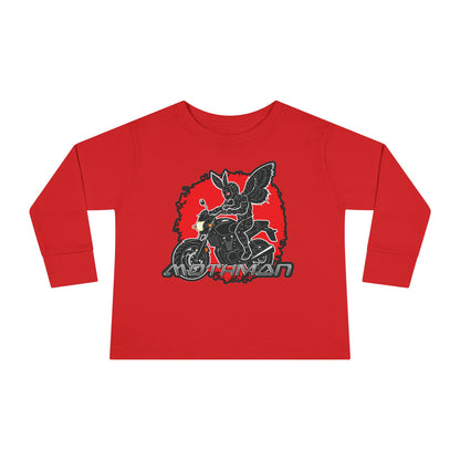 Toddler Long Sleeve Tee |  Mothman Biker