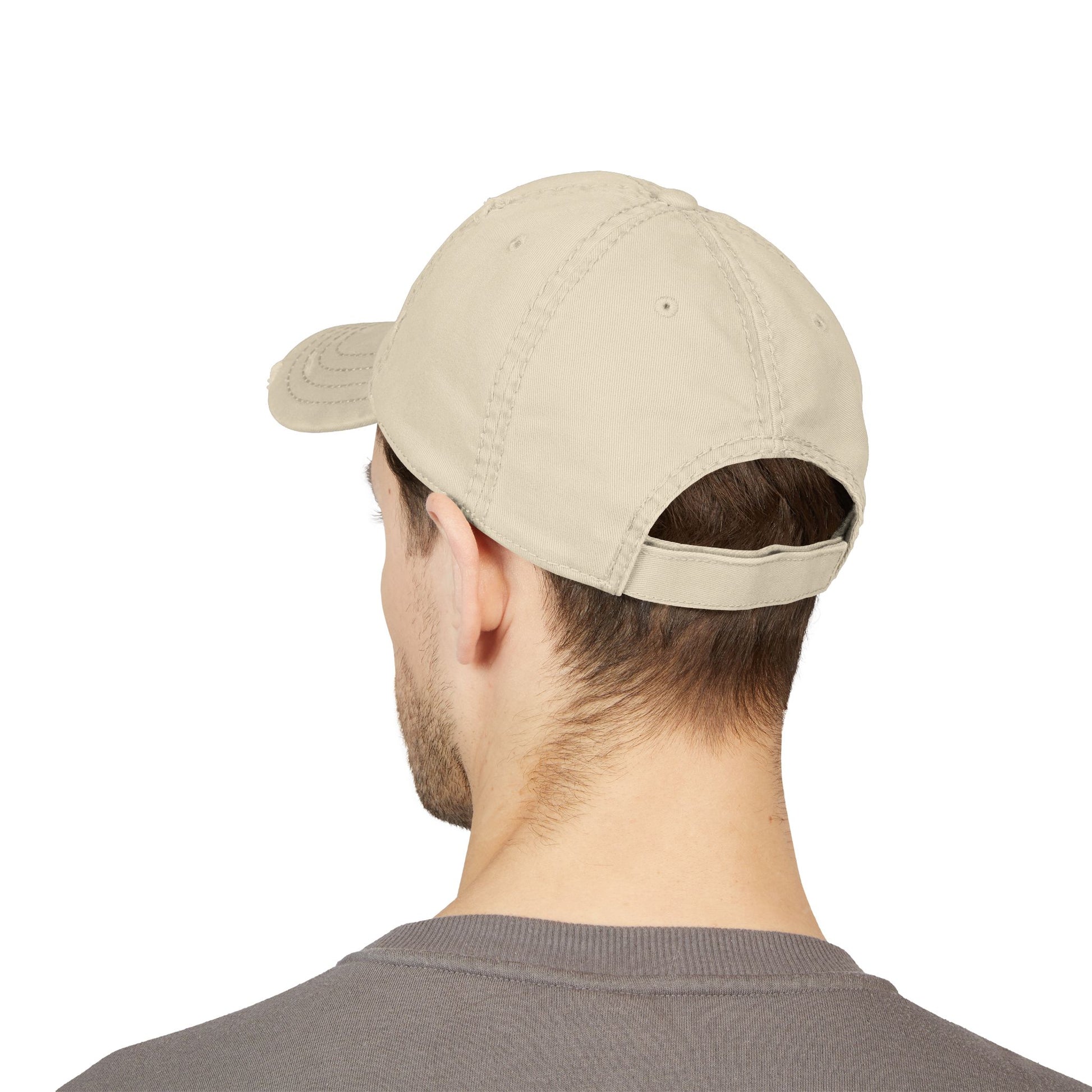 Embroidered Distressed Dad Hat | West Virginia Home-Nicodemus Studios