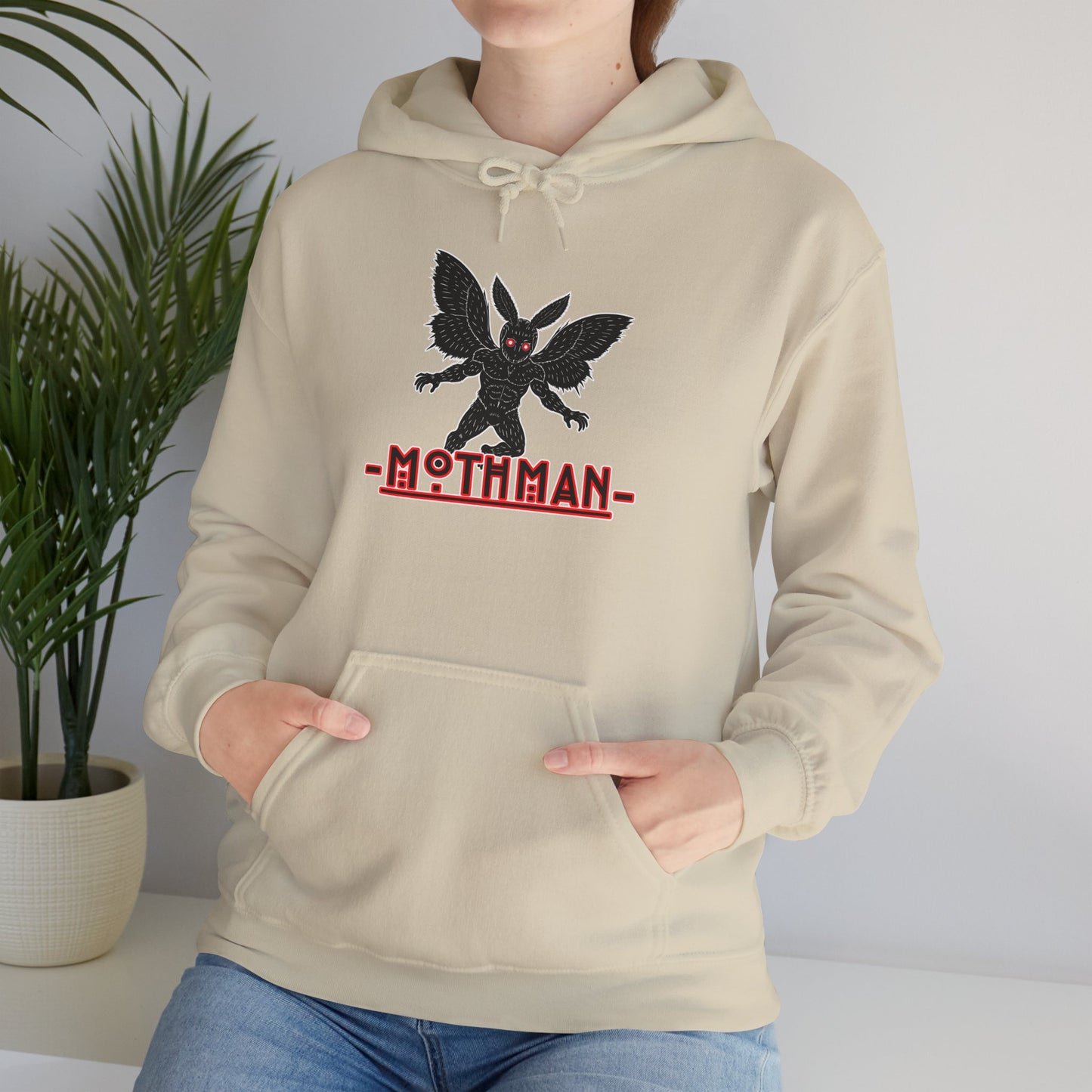 Cozy Unisex Hoodie Sweatshirt | Legend of Mothman